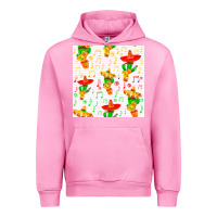 Fuchsia Pink mexico seamless pattern Urban Hoodie - FaDigitalArtStudio