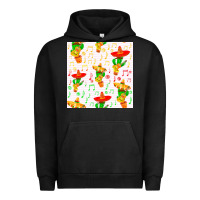 Pigment Black mexico seamless pattern Urban Hoodie - FaDigitalArtStudio