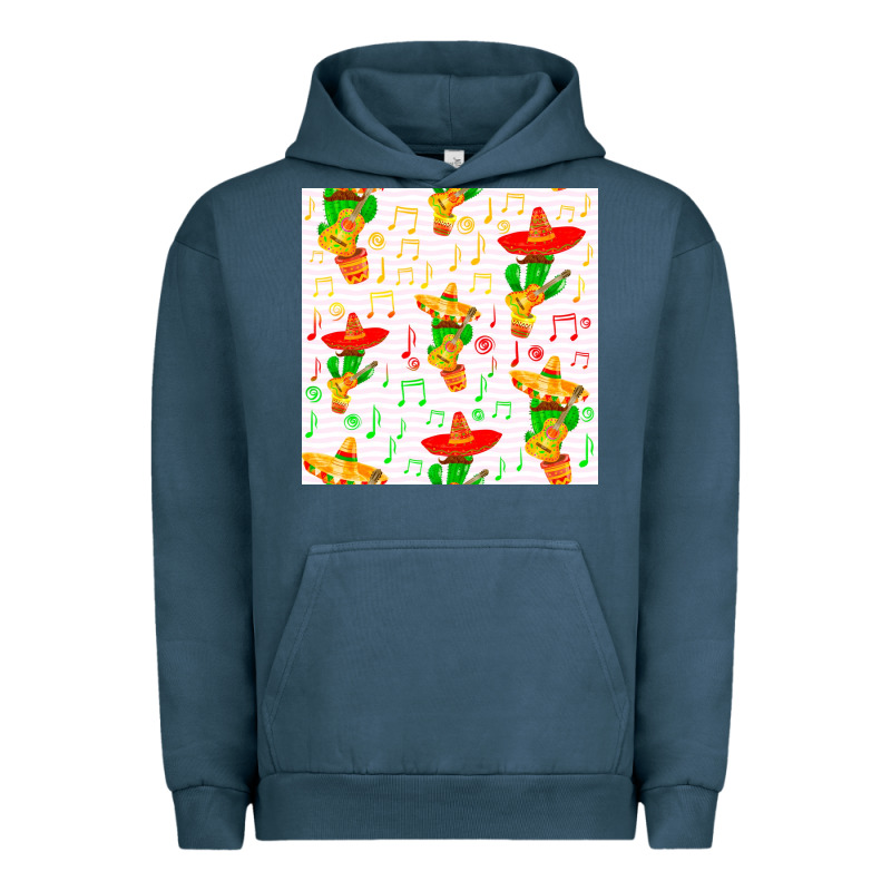 Mexico Seamless Pattern Urban Hoodie by FaDigitalArtStudio | Teevron