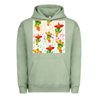 Pigment Oil Green mexico seamless pattern Urban Hoodie - FaDigitalArtStudio