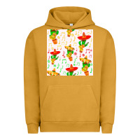 Pigment Peanut Butter mexico seamless pattern Urban Hoodie - FaDigitalArtStudio