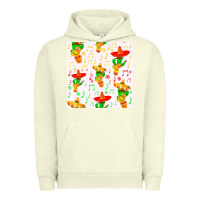 Pigment Pistachio mexico seamless pattern Urban Hoodie - FaDigitalArtStudio