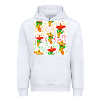 White mexico seamless pattern Urban Hoodie - FaDigitalArtStudio