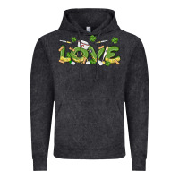 St Patricks Love Nurse Vintage Hoodie | Teevron