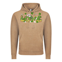 Vintage Coffee st patricks love nurse Vintage Hoodie - MaliasSmallBusiness