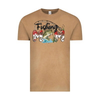 Vintage Camel fishing mom Vintage Tee - MaliasSmallBusiness