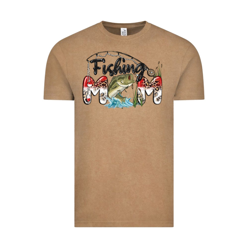 Fishing Mom Vintage Tee by MaliasSmallBusiness | Teevron