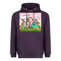 Plum easter Heavyweight Hoodie - CowGirlArtShop