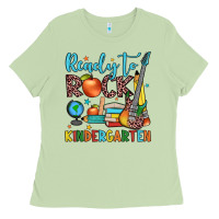 Ready To Rock Kindergarten Ladies Tee | Teevron