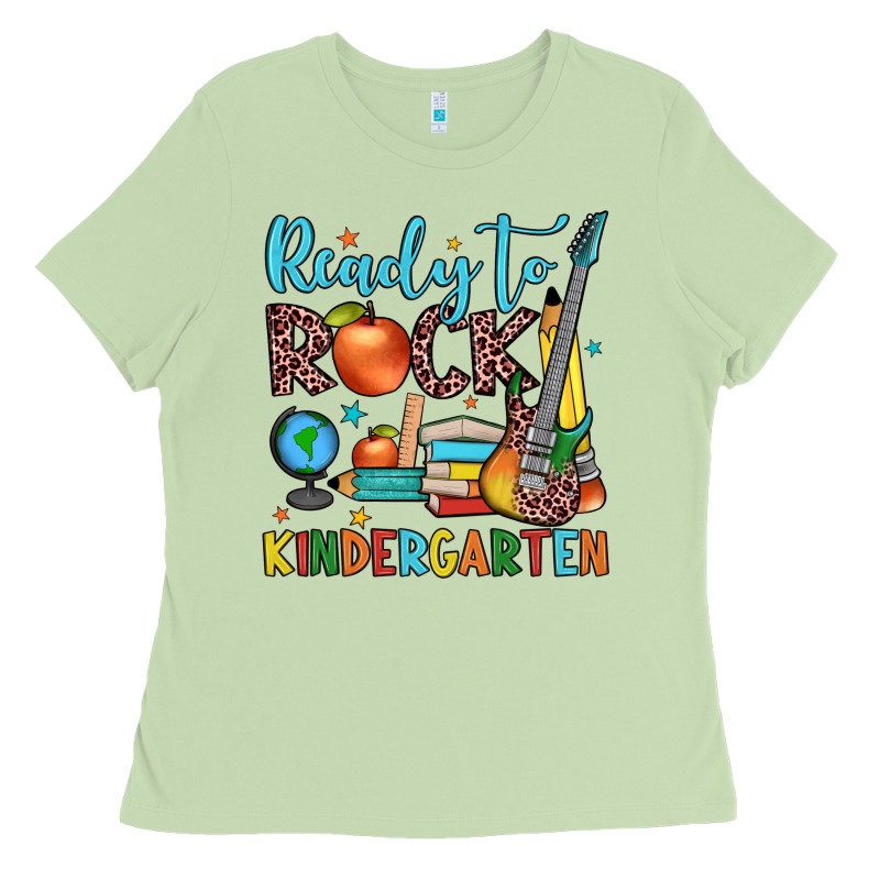 Ready To Rock Kindergarten Ladies Tee by JahusDesignShop | Teevron