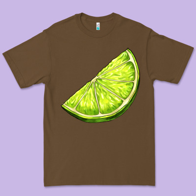 Lime For Gin Premium Tee Designed By Adodesignshop