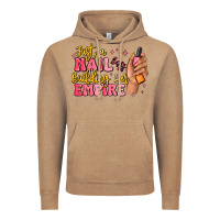 Vintage Coffee just a nail boss building her empire Vintage Hoodie - MaliasSmallBusiness