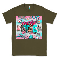 Army Green nurse life Classic Tee - NancyCooperArtShop