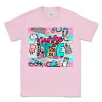 Bubblegum Pink nurse life Classic Tee - NancyCooperArtShop
