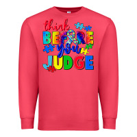 Cardinal think before you judge Premium Sweatshirt - CowGirlArtShop