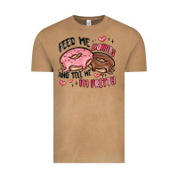 Vintage Camel feed me donuts and tell me i'm pretty Vintage Tee - MaliasSmallBusiness