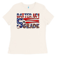 Bone batter up 5th grade Ladies Tee - JahusDesignShop