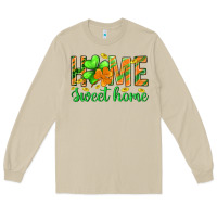 Mushroom st.patrick home sweet home Long Sleeve Tee - BundleAndBundleShop