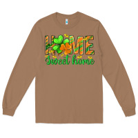 Toasted Coconut st.patrick home sweet home Long Sleeve Tee - BundleAndBundleShop
