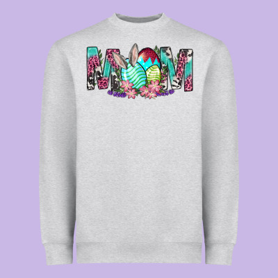 Western Mom With Easter Heavyweight Sweatshirt Designed By Bundleandbundleshop