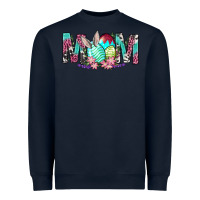 Navy Western Mom With Easter Heavyweight Sweatshirt - BundleAndBundleShop