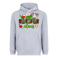 Heather Grey therapy claus Heavyweight Hoodie - CowGirlArtShop