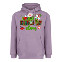 Lavender therapy claus Heavyweight Hoodie - CowGirlArtShop