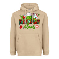 Mushroom therapy claus Heavyweight Hoodie - CowGirlArtShop