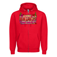 Red Badass Mamacita Zipper Hoodie - texasbilliewilder