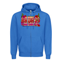 True Royal Badass Mamacita Zipper Hoodie - texasbilliewilder