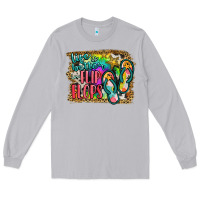 Moon Dust life is better in flip flops Long Sleeve Tee - JahusDesignShop