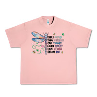Salmon dragonfly smile tink give laugh love dream Urban Heavy Tee - MaliasSmallBusiness