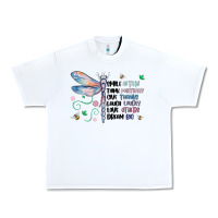 White dragonfly smile tink give laugh love dream Urban Heavy Tee - MaliasSmallBusiness