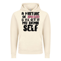 Vintage Artic a mixture of spoiled and ill get it my damn self Vintage Hoodie - MaliasSmallBusiness
