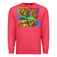 Cardinal autism puzzle piece Premium Sweatshirt - CowGirlArtShop