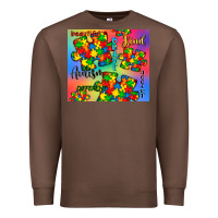 Chestnut autism puzzle piece Premium Sweatshirt - CowGirlArtShop