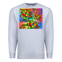 Heather Grey autism puzzle piece Premium Sweatshirt - CowGirlArtShop
