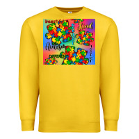Lemon autism puzzle piece Premium Sweatshirt - CowGirlArtShop