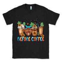 Black moody before coffee Classic Tee - MaliasSmallBusiness