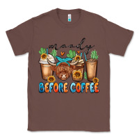 Chestnut moody before coffee Classic Tee - MaliasSmallBusiness