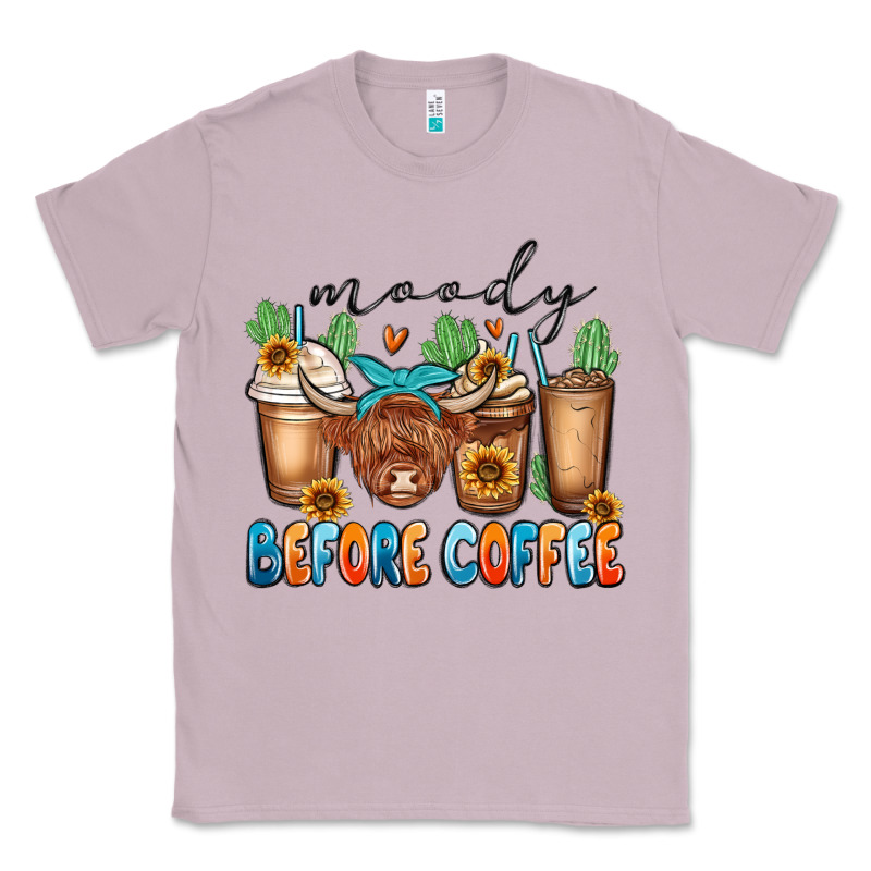 Moody Before Coffee Classic Tee by MaliasSmallBusiness | Teevron
