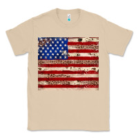 Mushroom American flag leopard cowhide Classic Tee - JahusDesignShop