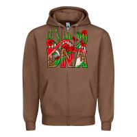Chestnut It's In My Dna Mexico Zipper Hoodie - texasbilliewilder