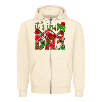 Sandshell It's In My Dna Mexico Zipper Hoodie - texasbilliewilder