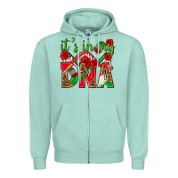 Seafoam It's In My Dna Mexico Zipper Hoodie - texasbilliewilder