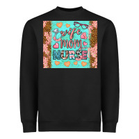 Black Wife Mom Nurse Tumbler Heavyweight Sweatshirt - BundleAndBundleShop