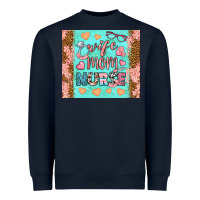 Navy Wife Mom Nurse Tumbler Heavyweight Sweatshirt - BundleAndBundleShop
