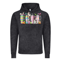 Vintage Black retro groovy easter Vintage Hoodie - MaliasSmallBusiness