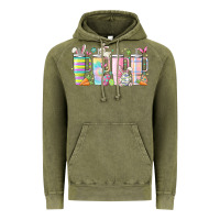 Vintage Olive retro groovy easter Vintage Hoodie - MaliasSmallBusiness