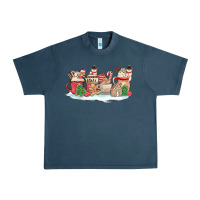 Midnight Navy christmas cookie coffe cups Urban Heavy Tee - MaliasSmallBusiness
